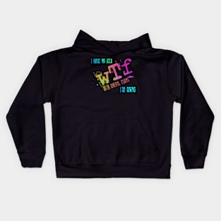 I have no idea wTf I'm doing! Kids Hoodie